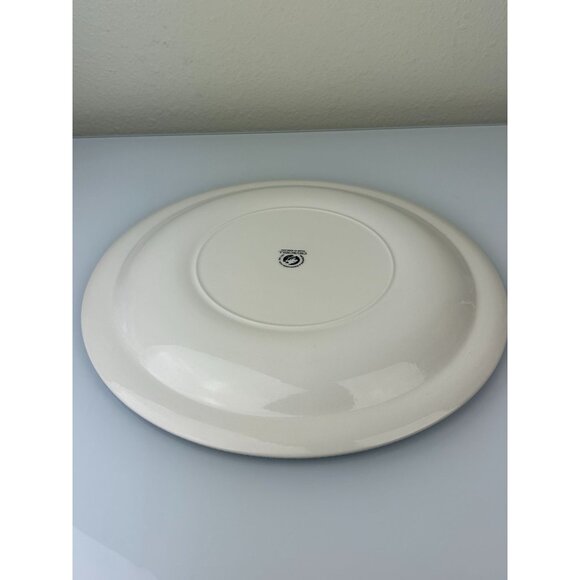 Churchill Blue Willow Platter Large Plate Made in England Oriental 13" Ceramic - Picture 11 of 12